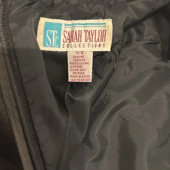 Genuine Leather Pencil Skirt - Picture 4 of 5